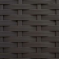 Verhoogde tuinbak met Trellis en Dak Bruin 124 x 40 x 123 cm PP 7