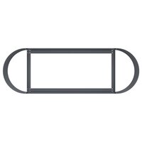 Verhoogd Tuinbed Antracietkleurig 120 x 40 x 40 cm 5