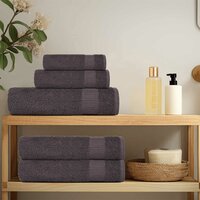 Washandjes FROGN 4 st 15x21 cm 360 g/m&amp;sup2; antraciet 3