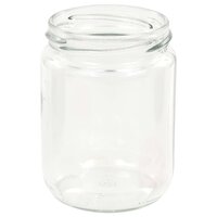 Jampotten met wit met rode deksels 96 st 230 ml glas 5