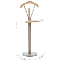 Dressboy 45x35x107 cm naturel 8