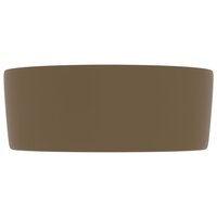 Wastafel rond 40x15 cm keramiek matcr&amp;egrave;me 4
