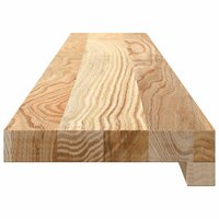 Vensterbanken 2 st onbehandeld 110x15x2 cm massief eikenhout 5