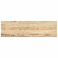 Vensterbanken 2 st onbehandeld 90x25x2 cm massief eikenhout 6