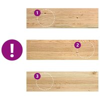 Vensterbanken 2 st onbehandeld 90x30x2 cm massief eikenhout 7