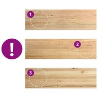 Vensterbanken 2 st onbehandeld 140x40x2 cm massief eikenhout 7