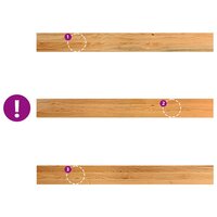 Vensterbanken 2 st 140x15x2 cm massief eikenhout lichtbruin 7