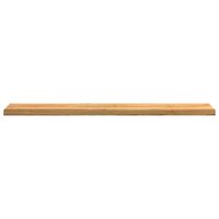 Vensterbanken 2 st 160x25x2 cm massief eikenhout lichtbruin 4