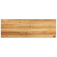 Vensterbanken 2 st 120x40x2 cm massief eikenhout lichtbruin 6