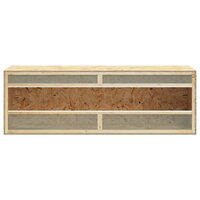 Terrarium 144x46x48 cm bewerkt hout 4