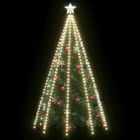 Kerstboomverlichting met 400 LED&amp;apos;s koudwit net 400 cm 3