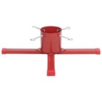 Kerstboomstandaard 61x61x15,5 cm rood 5