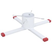 Kerstboomstandaard 61x61x15,5 cm wit 2