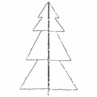 Kegelkerstboom 160 LED&amp;apos;s binnen en buiten 78x120 cm 6