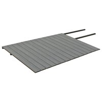 Terrasplanken met accessoires 35 m&amp;sup2; 4 m HKC bruin en grijs 5