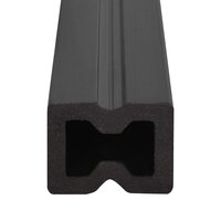 Terrasplanken met accessoires 35 m&amp;sup2; 4 m HKC bruin en grijs 8