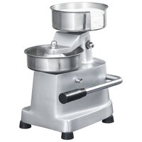 Hamburgerpersmachine met 500 scheidingsbladen 10 cm aluminium 2