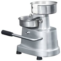 Hamburgerpersmachine met 500 scheidingsbladen 10 cm aluminium 5