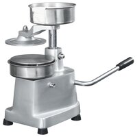 Hamburgerpersmachine met 500 scheidingsbladen 10 cm aluminium 6