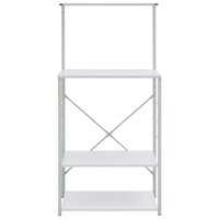 Magnetronkast 60x39,6x123 cm bewerkt hout wit 3