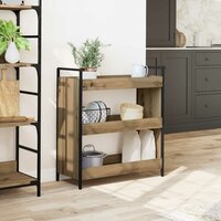 Keukentrolley Artisan Eiken 70 x 30 x 82 cm Bewerkt hout 4