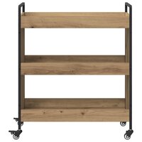 Keukentrolley Artisan Eiken 70 x 30 x 82 cm Bewerkt hout 6