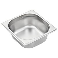 Gastronormbakken 12 st GN 1/6 65 mm roestvrij staal  4