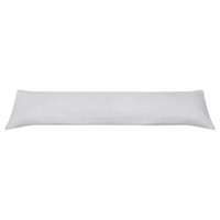 Zijslaapkussen 40x145 cm grijs 2