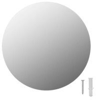 Spiegel rond frameloos 30 cm glas 2