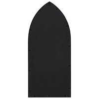 Spiegel 100x45 cm ijzer zwart 4