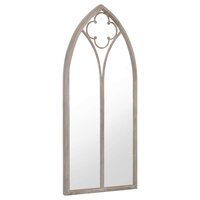 Spiegel 100x45 cm ijzer zandkleurig 3