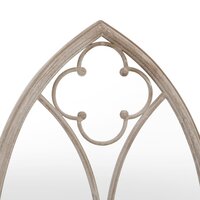 Spiegel 100x45 cm ijzer zandkleurig 5