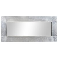 Spiegel luchtvaartstijl 110x50 cm metaal 4