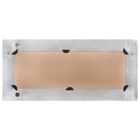 Spiegel luchtvaartstijl 110x50 cm metaal 5