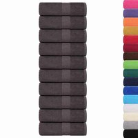 Gastendoekjes FROGN 10 st 30x50 cm 360 g/m&amp;sup2; antraciet 2