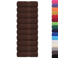 Gastendoekjes FROGN 10 st 30x50 cm 360 g/m&amp;sup2; bruin 2