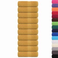 Gastendoekjes FROGN 10 st 30x50 cm 360 g/m&amp;sup2; goud 2