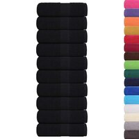 Gastendoekjes FROGN 10 st 30x50 cm 360 g/m&amp;sup2; zwart 2