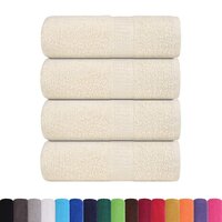 Gastendoekjes FROGN 4 st 30x50 cm 360 g/m&amp;sup2; cr&amp;egrave;me 2