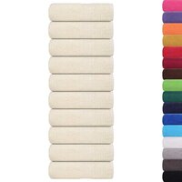 Gastendoekjes FROGN 10 st 30x50 cm 360 g/m&amp;sup2; cr&amp;egrave;me 2