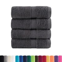 Gastendoekjes SOLUND 4 st 600 g/m&amp;sup2; 30x50 cm antracietkleur 2