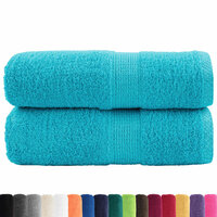 Gastendoekjes SOLUND 2 st 600 g/m&amp;sup2; 30x50 cm turquoise 2