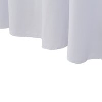 2 st Tafelhoezen stretch met rok 183x76x74 cm wit 5