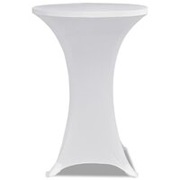 Statafelhoes Stretch &amp;Oslash;60cm Wit (2 stuks) 3
