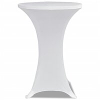 Statafelhoes Stretch &amp;Oslash;70cm Wit (2 stuks) 3