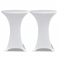 Statafelhoes 4 st stretch &amp;Oslash;80 cm wit 3