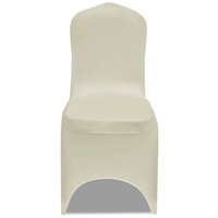 Hoes voor stoelen 50 stuks (creme) 2