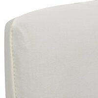 Stoelhoezen 4 st stretch recht cr&amp;egrave;mekleurig 3