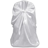 Stoelhoes voor bruiloft 12 st wit 4