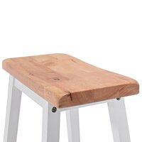 3-delige Barset MDF wit 8